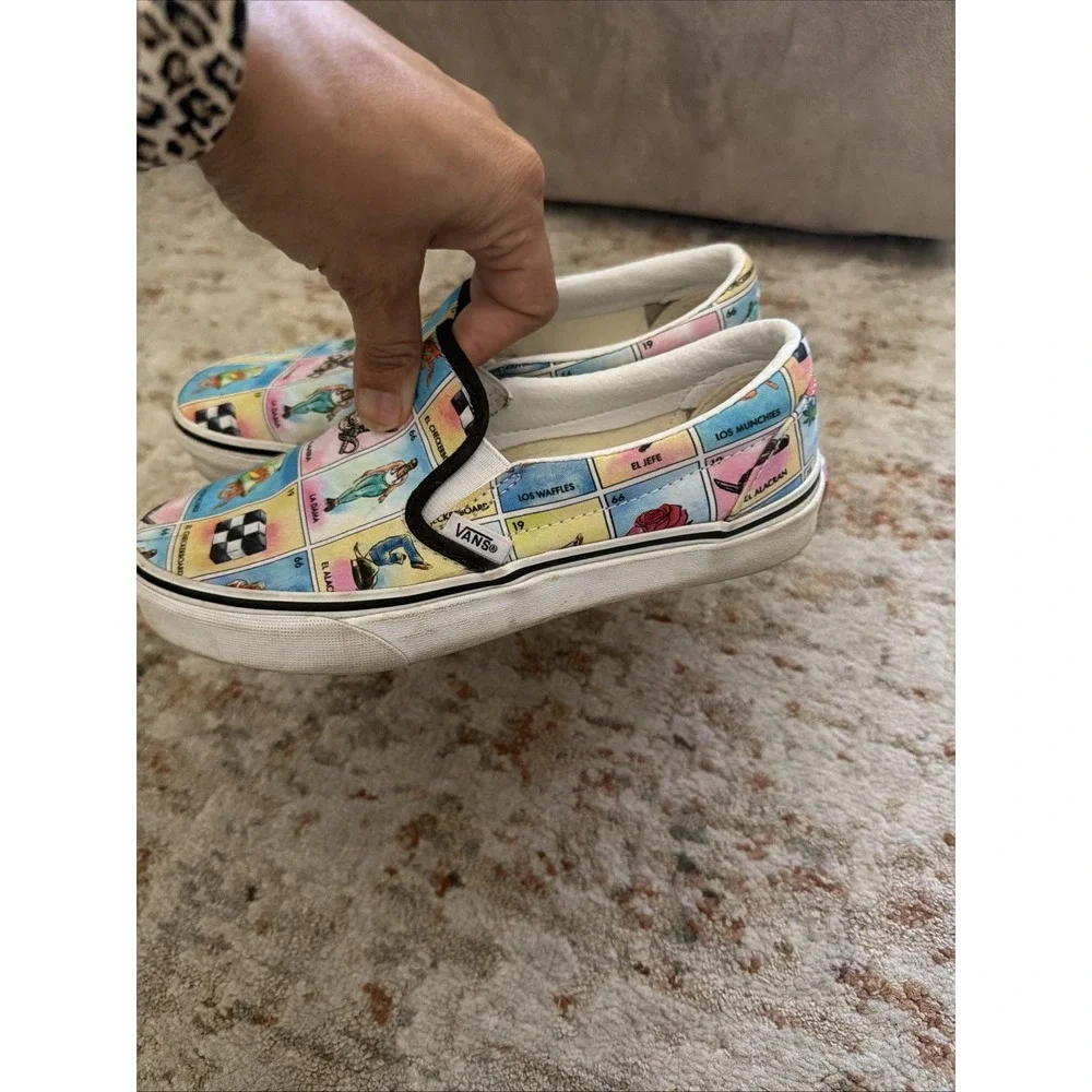 vans slip on sneaker - La Loteria 6.0 womens or 4.5 mens